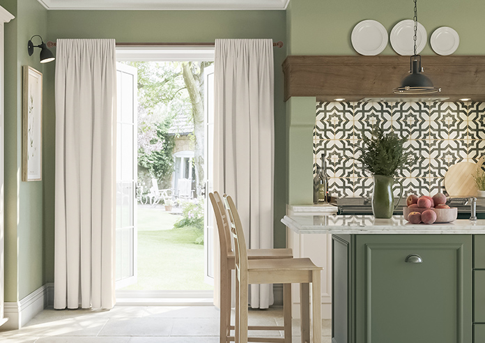 Atina (Blackout), Vintage Cream - Made to Measure Curtains - Image 3